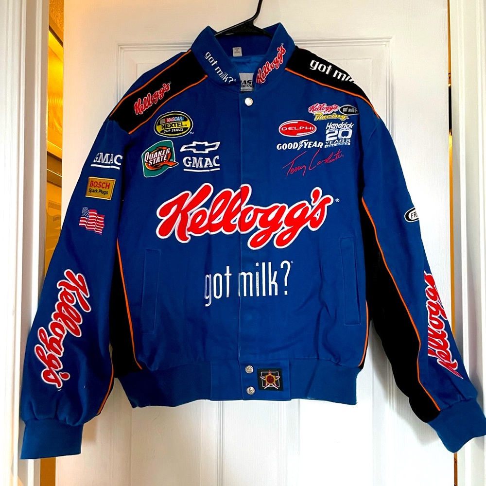 CHASE AUTHENTICS Kellogg’s Racing jacket. GOT MILK?